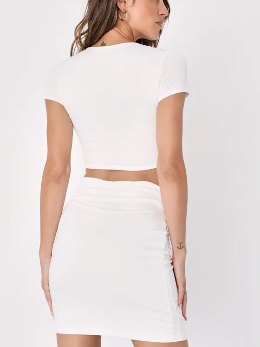 Lulus By Your Side Ivory Two-piece White - Size XS - Picture 4 of 4